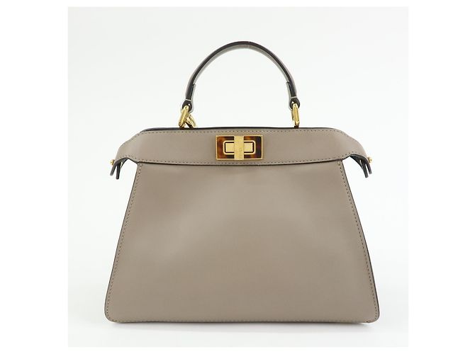 Fendi Peekaboo ISeeU Leather Small - vista 2