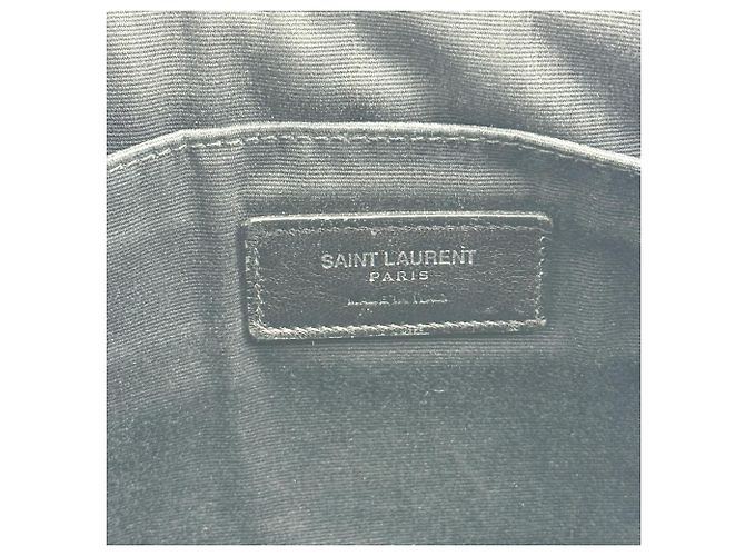 Autre Marque Clutch Lunga in Pelle Classic Monogram Saint Laurent - vista 6