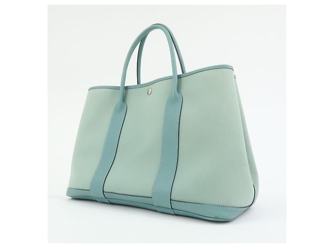 Hermès Hermes Garden Party Toile and Leather 39 - vista 3