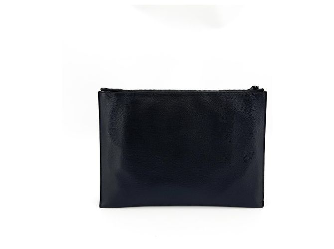 Autre Marque Saint Laurent Classic Monogram Zip Leather Large - vista 2