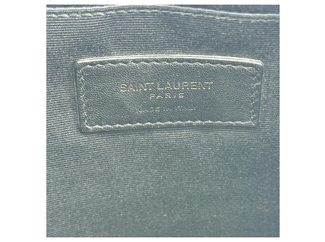 Autre Marque Saint Laurent Classic Monogram Zip Leather Large - vista 6