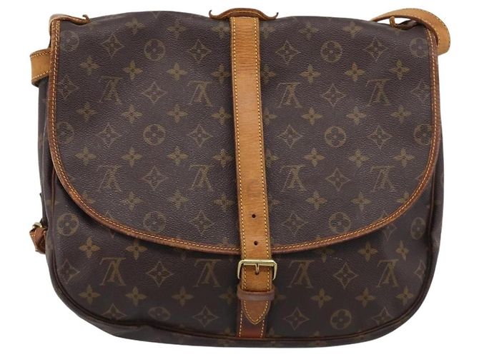 Louis Vuitton Saumur Monogram Canvas 35 - vista 2