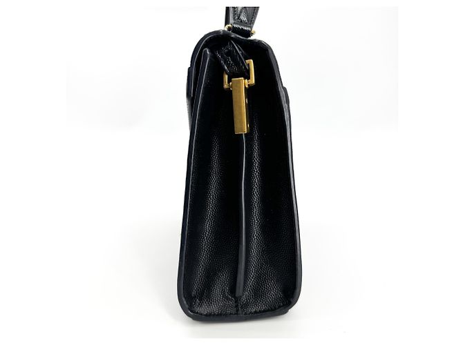 Autre Marque Saint Laurent Cassandra Leather Small - vista 3