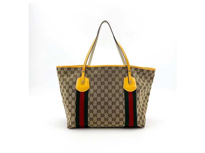 Gucci Jolie Web GG Canvas Large - vista 2