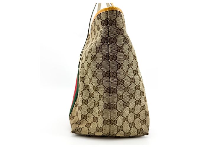 Gucci Jolie Web GG Canvas Large - vista 3