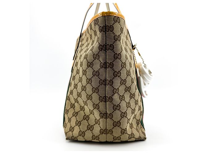 Gucci Jolie Web GG Canvas Large - vista 4