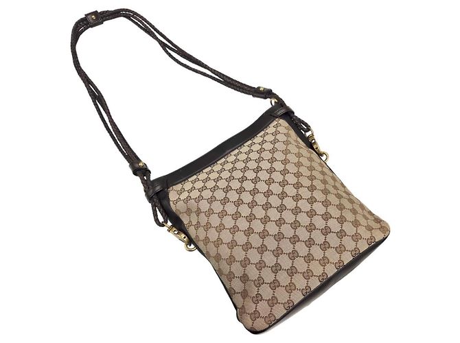 Borsa a Tracolla Gucci GG Canvas - vista 10