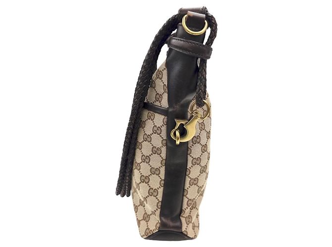 Borsa a Tracolla Gucci GG Canvas - vista 3