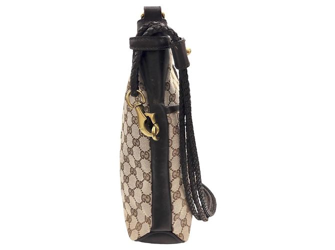 Borsa a Tracolla Gucci GG Canvas - vista 4