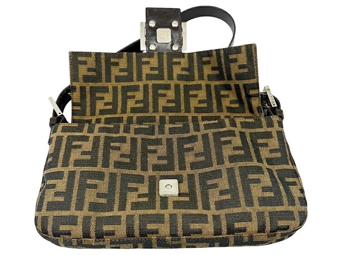 Borsa Fendi Mamma Bucket Zucca - vista 13