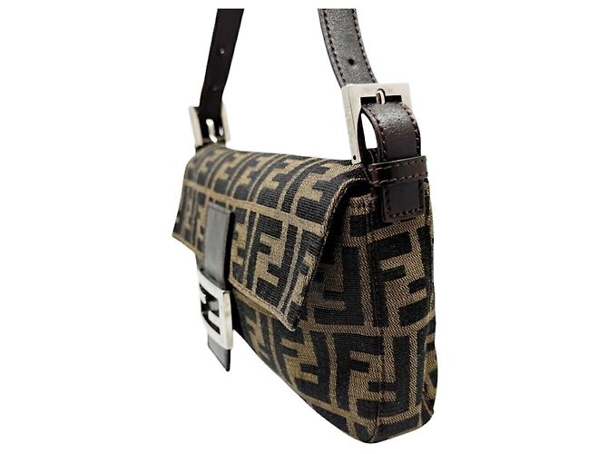 Borsa Fendi Mamma Bucket Zucca - vista 3