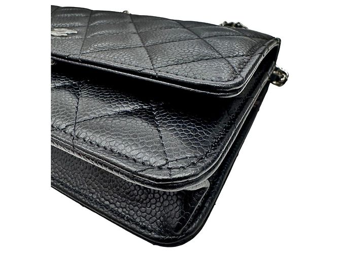 Portafoglio con catena classica Chanel Matelassé - vista 7