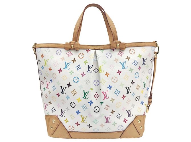 Borsa a tracolla Louis Vuitton Charlene Monogram Multicolor Blanc - vista 2