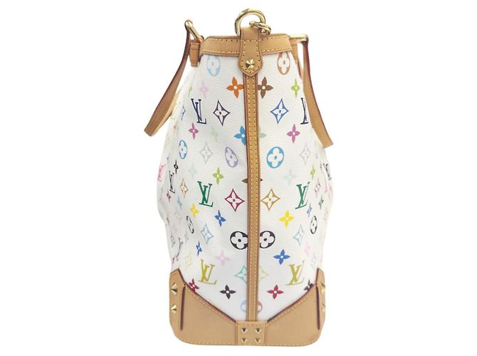 Borsa a tracolla Louis Vuitton Charlene Monogram Multicolor Blanc - vista 3