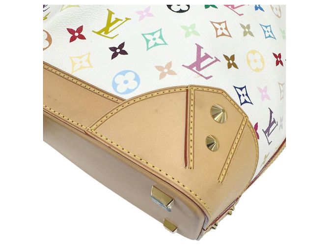 Borsa a tracolla Louis Vuitton Charlene Monogram Multicolor Blanc - vista 7