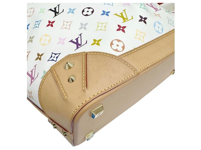 Borsa a tracolla Louis Vuitton Charlene Monogram Multicolor Blanc - vista 8