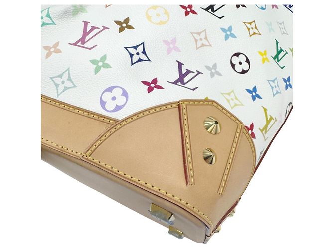 Borsa a tracolla Louis Vuitton Charlene Monogram Multicolor Blanc - vista 9