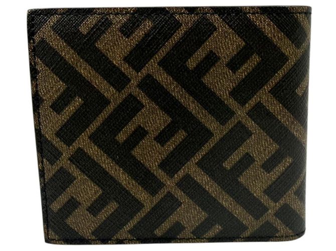 Fendi Diagonal Bi-fold Geldbörse - Ansicht 2