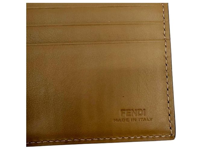 Fendi Diagonal Bi-fold Geldbörse - Ansicht 8