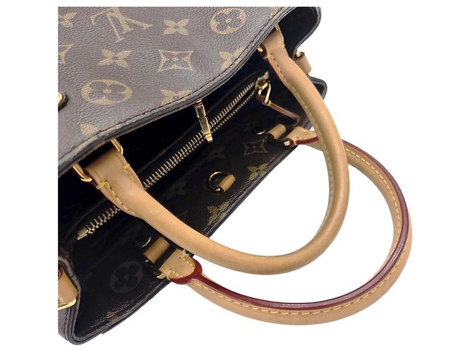 Borsa a tracolla Louis Vuitton Montaigne BB Monogram - vista 11