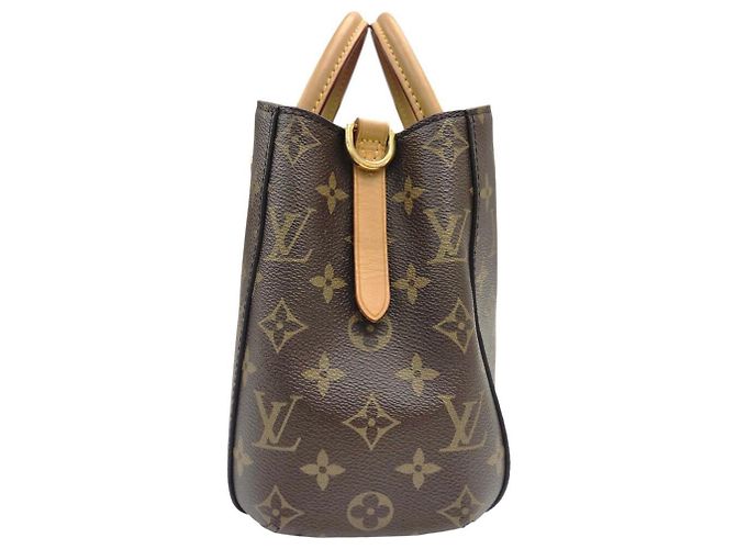 Borsa a tracolla Louis Vuitton Montaigne BB Monogram - vista 3