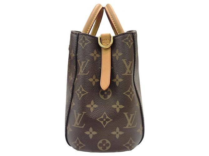 Borsa a tracolla Louis Vuitton Montaigne BB Monogram - vista 4