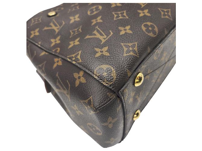 Borsa a tracolla Louis Vuitton Montaigne BB Monogram - vista 6