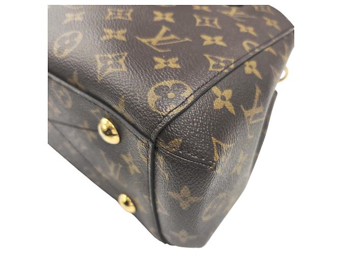 Borsa a tracolla Louis Vuitton Montaigne BB Monogram - vista 7