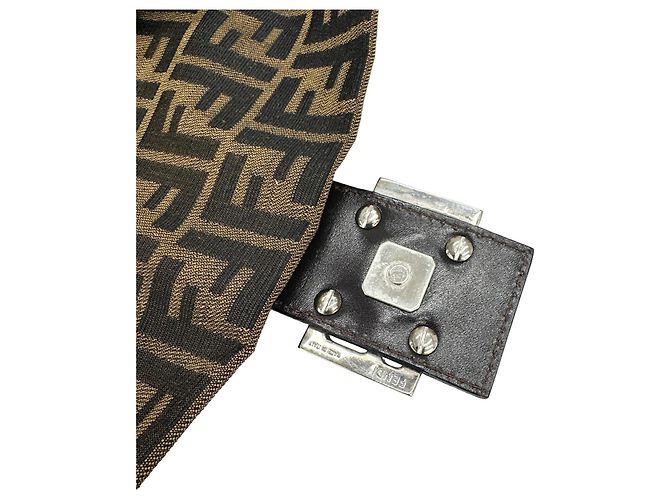 Borsa a secchiello Fendi Zucca Mamma Pouch - vista 12