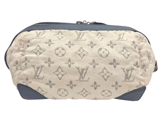 Borsa a tracolla Louis Vuitton Monogram Denim - vista 2