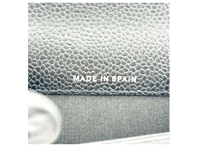 Chanel Boy Trifold Flap Chevron Caviar Small - vista 6