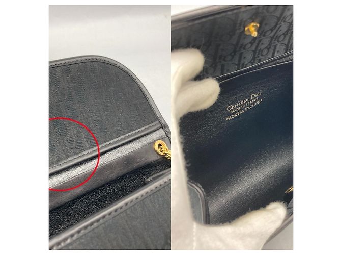 Borsa a tracolla con catena Christian Dior Trotter - vista 8