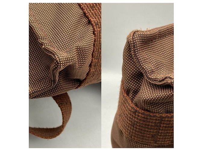 Hermès Hermes Herline Sac à Dos PM Backpack in Brown - vista 5