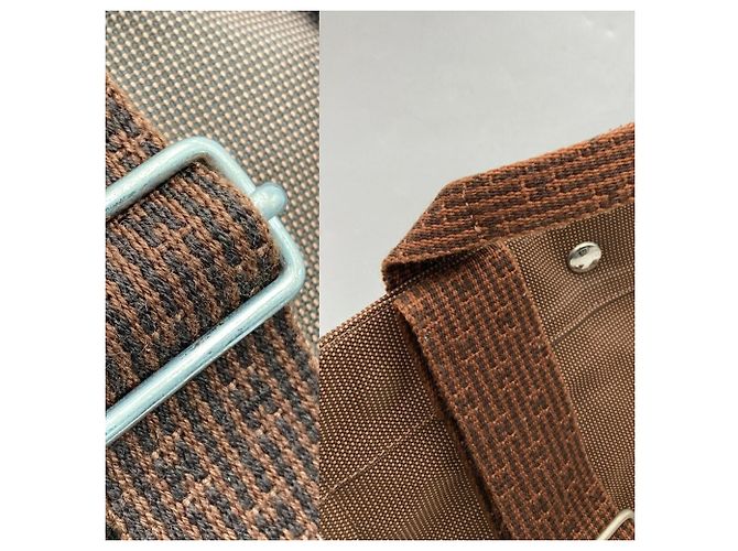 Hermès Hermes Herline Sac à Dos PM Backpack in Brown - vista 7
