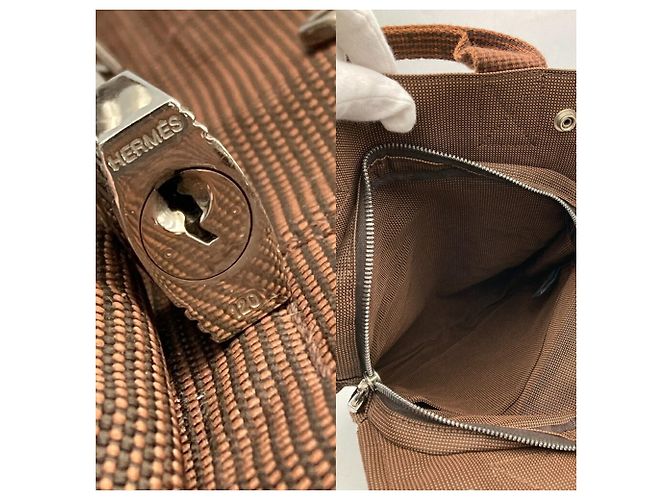 Hermès Hermes Herline Sac à Dos PM Backpack in Brown - vista 9