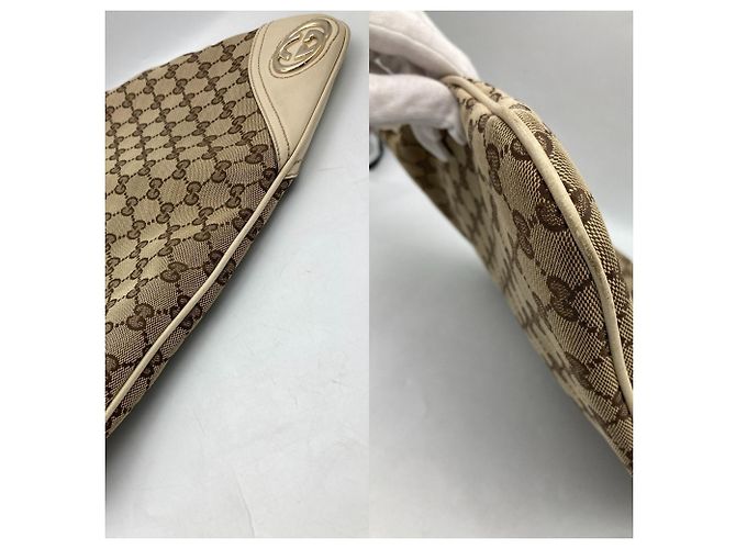 Borsa a tracolla Gucci GG Canvas - vista 3