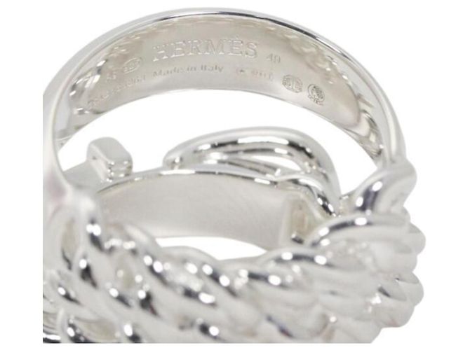 Hermès Anello Hermes Boucles Sellier Inflexible GM - vista 8