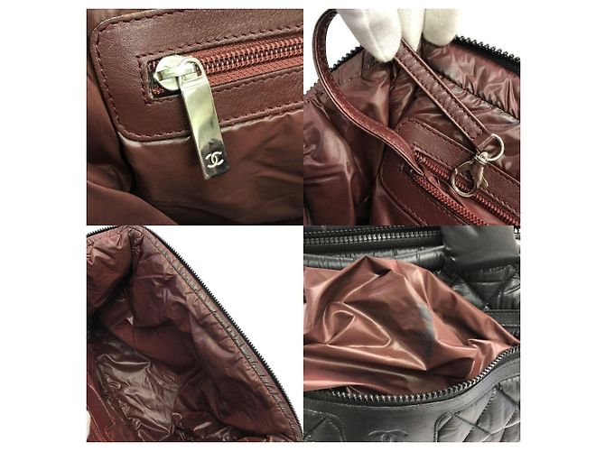 Borsa tote in nylon Chanel Coco Cocoon da donna - vista 9