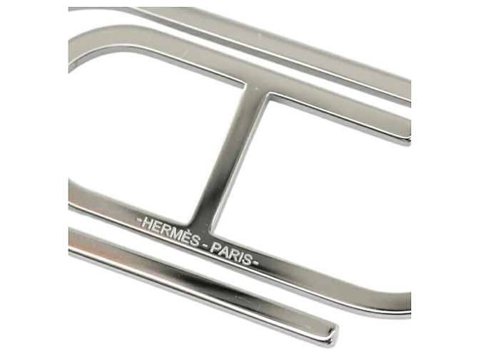 Sujetabilletes Hermès de acero plata - vista 4