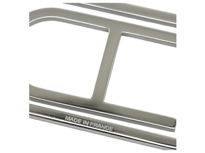 Sujetabilletes Hermès de acero plata - vista 5