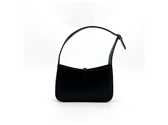 Autre Marque Saint Laurent Le 5 a 7 Hobo Leather Small - vista 2