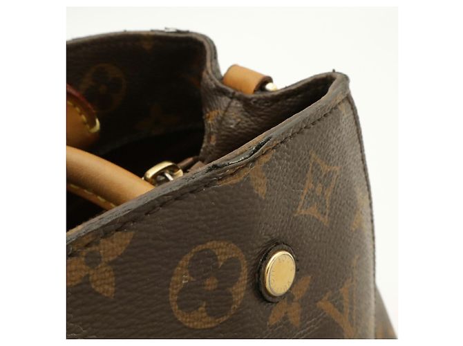 Borsa Louis Vuitton Monogram Montaigne BB - vista 5