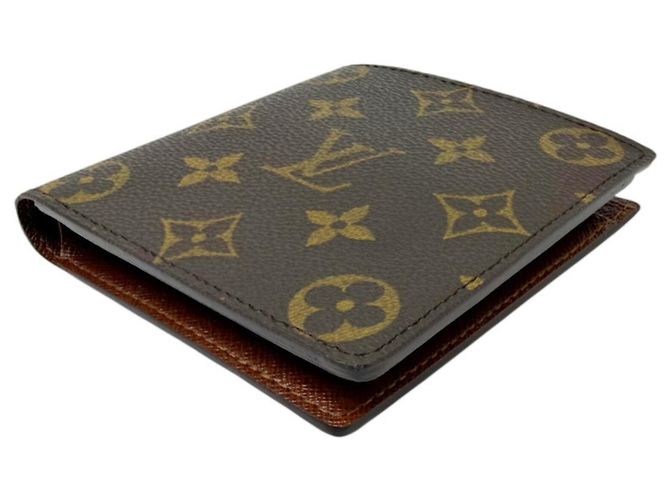 Louis Vuitton Monogram Portefeuille Marco Bi-fold Wallet - vista 3