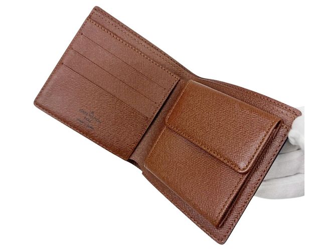 Louis Vuitton Monogram Portefeuille Marco Bi-fold Wallet - vista 7
