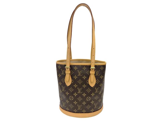 Louis Vuitton Bucket PM M42238 Monogram Shoulder Bag - vista 2