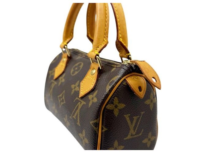Borsa a mano Louis Vuitton Monogram Mini Speedy - vista 4