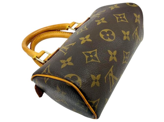 Borsa a mano Louis Vuitton Monogram Mini Speedy - vista 8