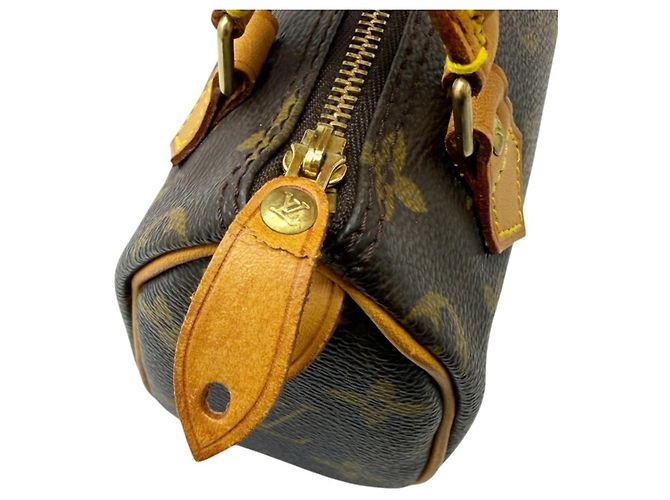 Borsa a mano Louis Vuitton Monogram Mini Speedy - vista 9