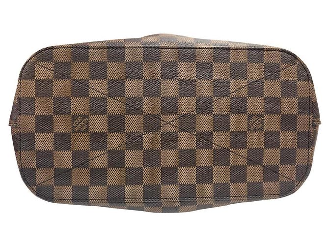 Borsa Louis Vuitton Siena MM Damier Ebene - vista 5
