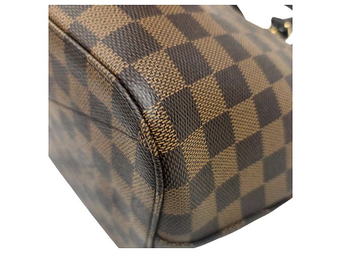 Borsa Louis Vuitton Siena MM Damier Ebene - vista 9